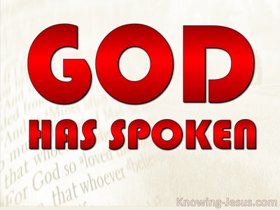 God Has Spoken - Character and Attributes of God (25)﻿